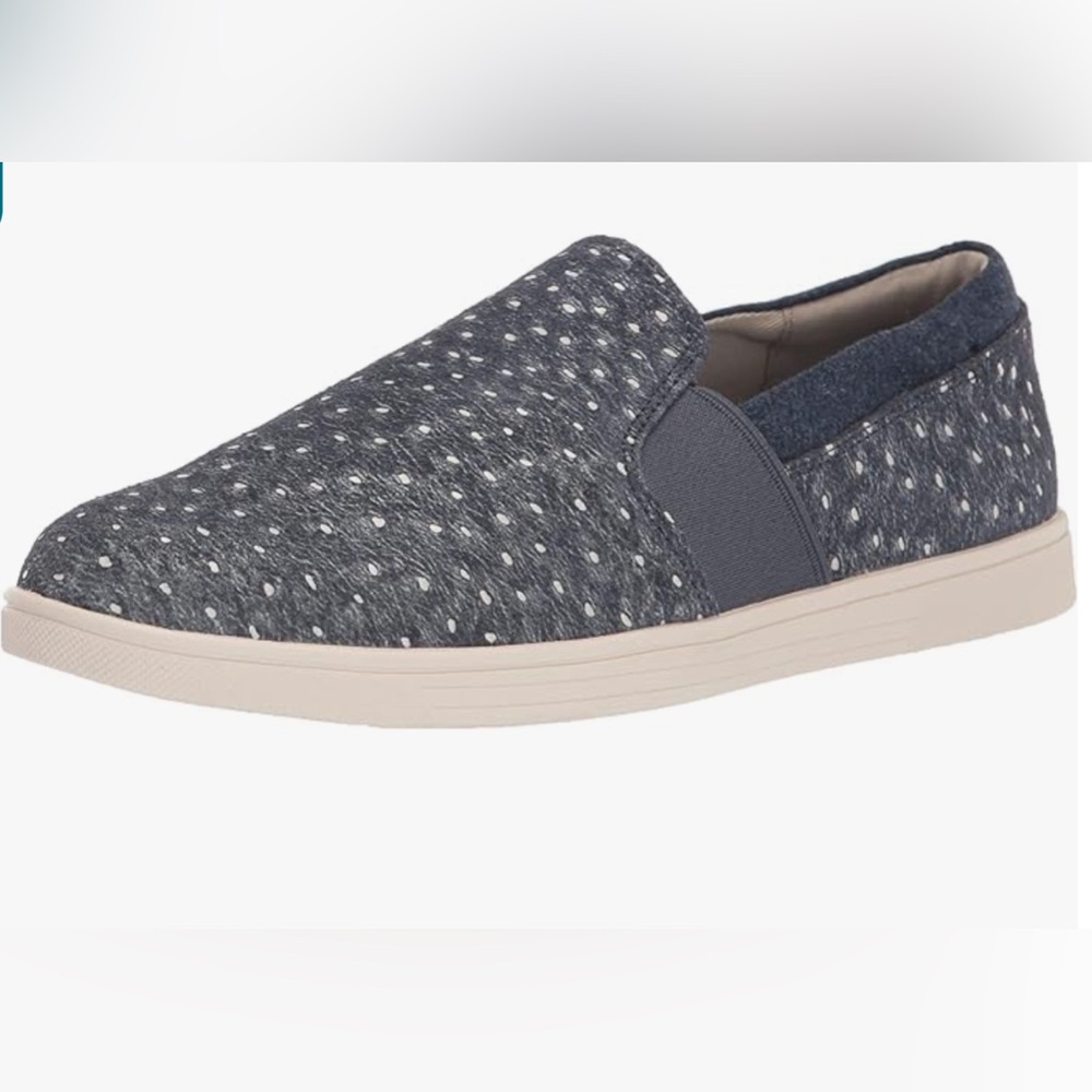 Spenco - Women's Santa Cruz Ostrich Sneaker - blue haze - size 8.5D - new
